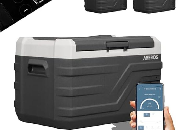 Test : glacière à compresseur Arebos 26 L avec commande intelligente
