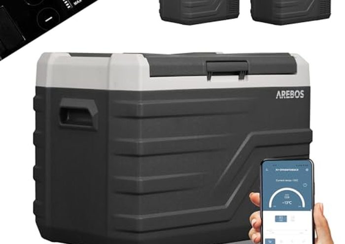 Test : glacière à compresseur Arebos 35 L, réfrigérateur portable intelligent