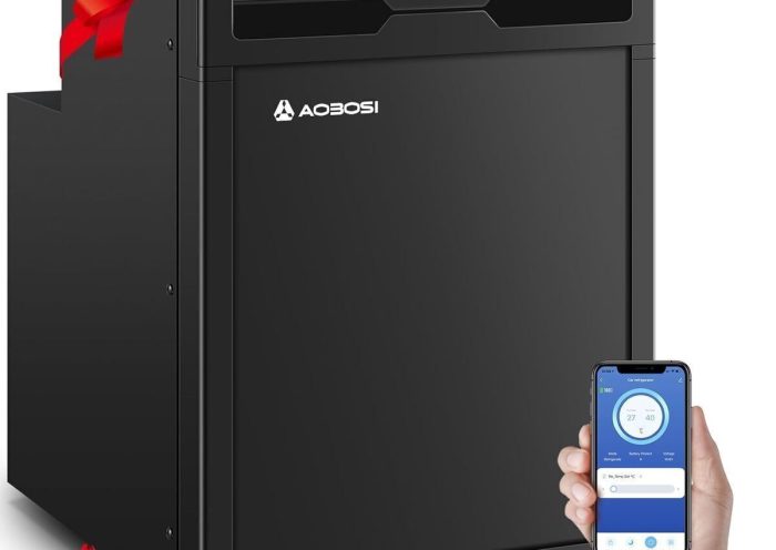 Test : glacière électrique Aaobosi 45L avec app et éclairage LED