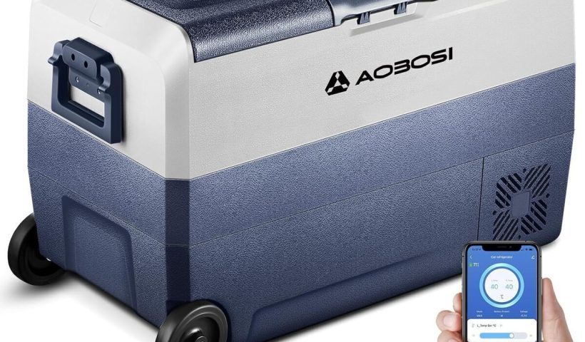 Test : glacière électrique AAOBOSI 50l pour camping