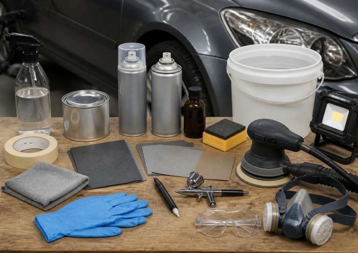 Repeindre les éclats de peinture sur sa voiture : guide pratique