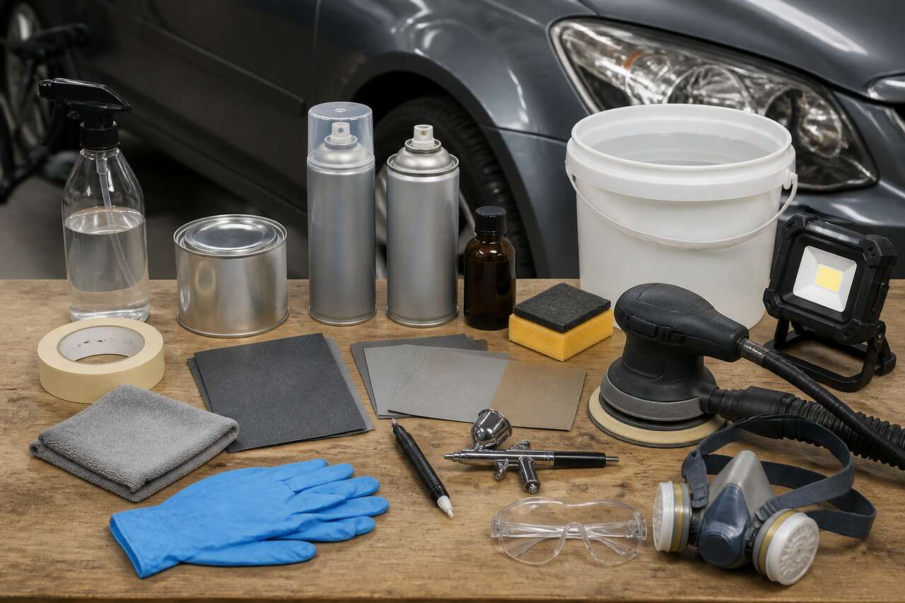 Repeindre les éclats de peinture sur sa voiture : guide pratique