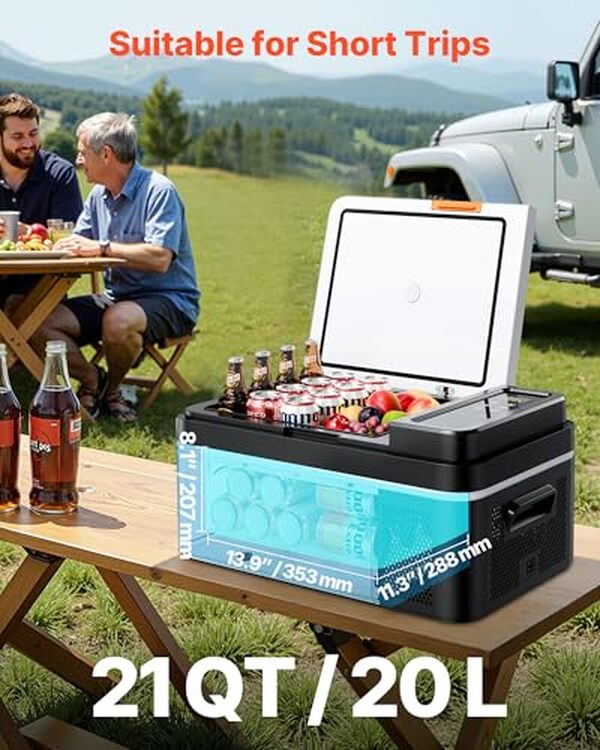 Découvrez notre test complet de la glacière électrique vEVOR 20 L : performances, avantages et conseils d'utilisation pour vos vacances en camping ou à la plage.
