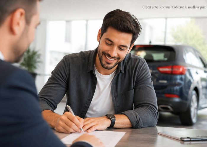 Crédit auto : comment obtenir le meilleur prix ?