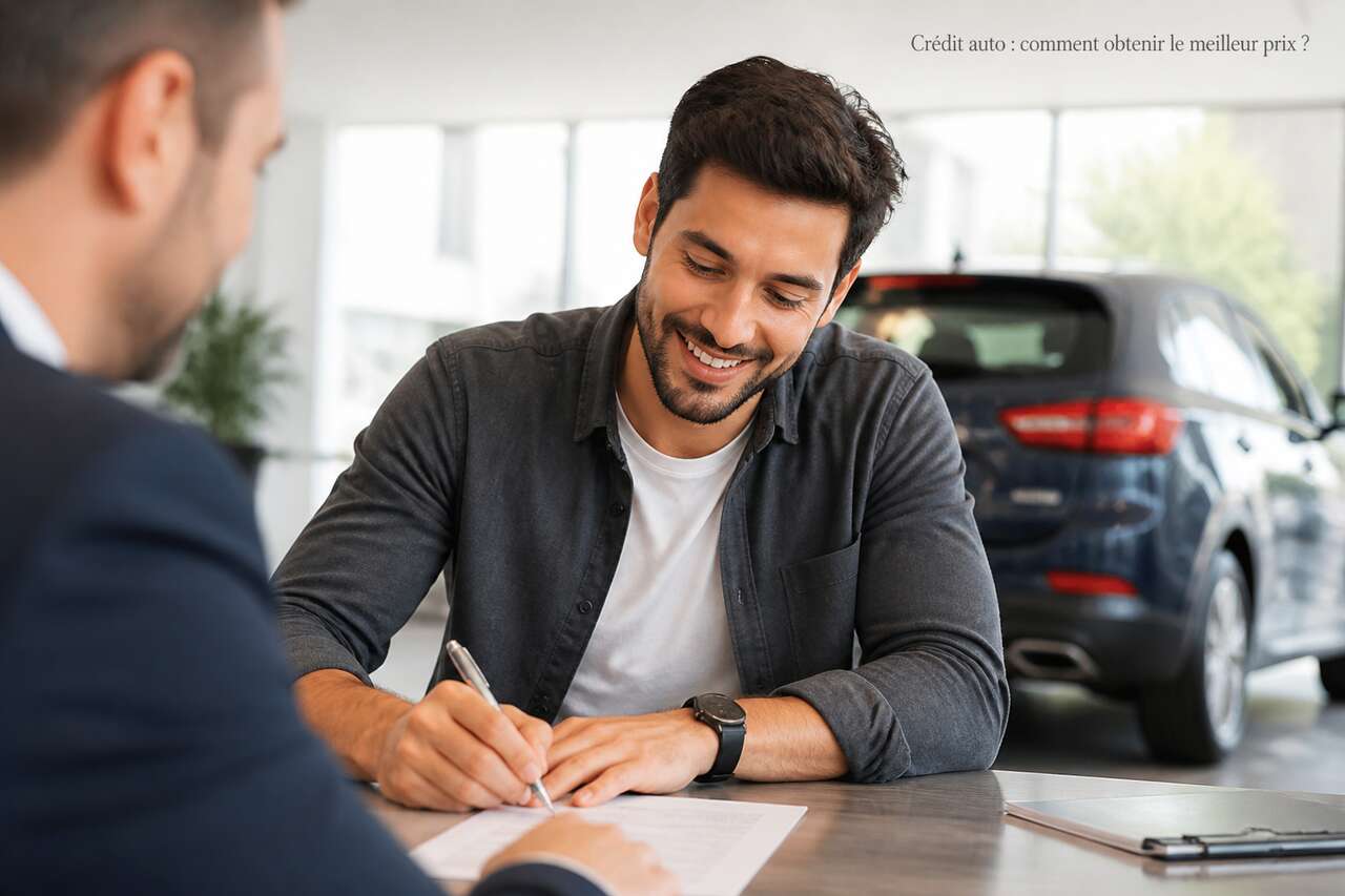 Crédit auto : comment obtenir le meilleur prix ?