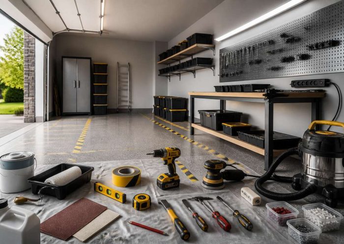 Transformer son garage en atelier auto : méthode rapide pour le week-end