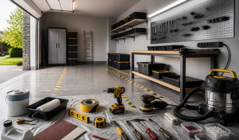 Transformer son garage en atelier auto : méthode rapide pour le week-end