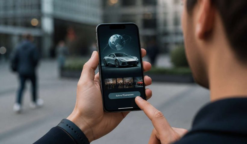 Mondial Auto : application iPhone pour Suivre l'Événement