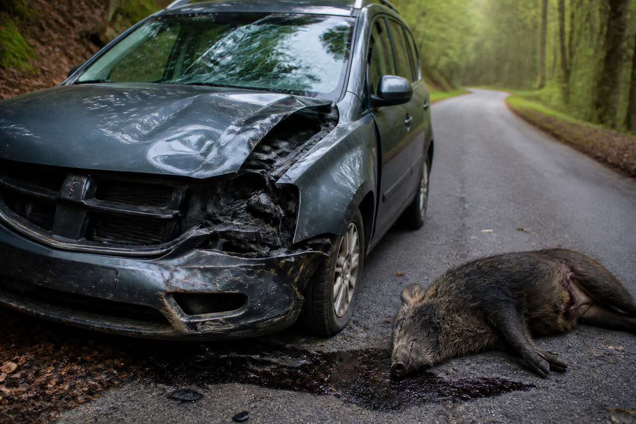 Ce que couvre votre contrat apr&egrave;s une collision avec un animal sauvage