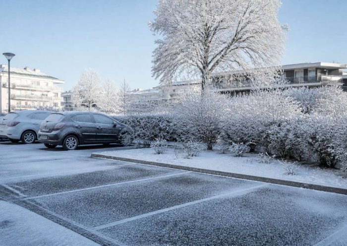 Louer une place de parking en hiver : est-ce rentable ?