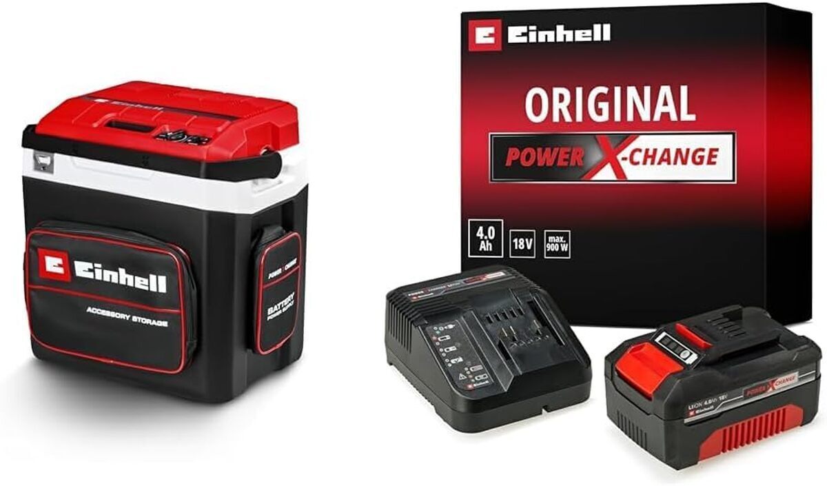 Test de la glacière portable Einhell TE-COL 18/27 : polyvalence et efficacité