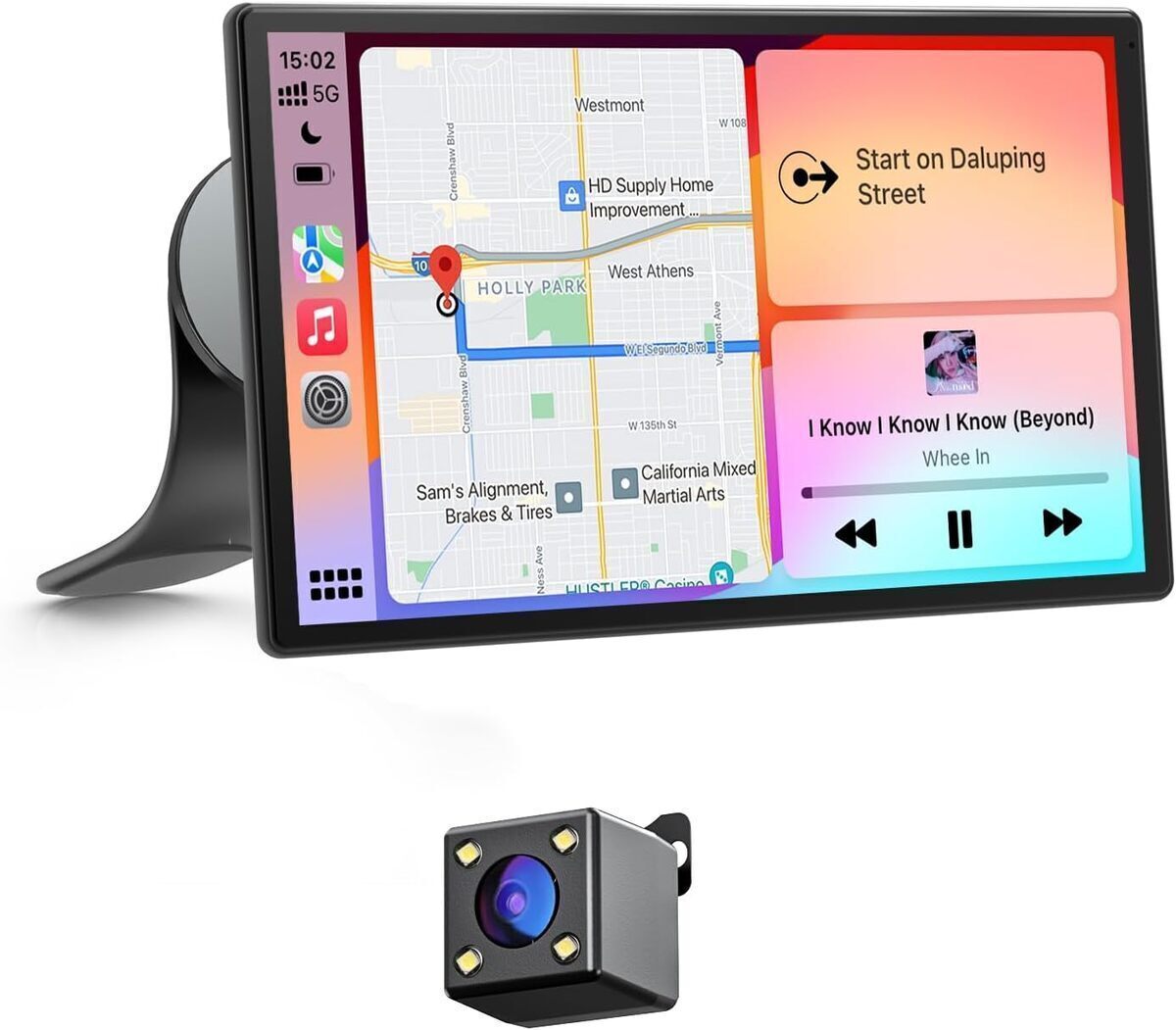 Test de l'écran tactile Avylet 9" CarPlay pour voiture : connectivité et praticité au rendez-vous