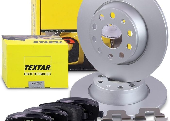 Test des disques et plaquettes de frein TEXTAR 40379381 pour Audi et Skoda