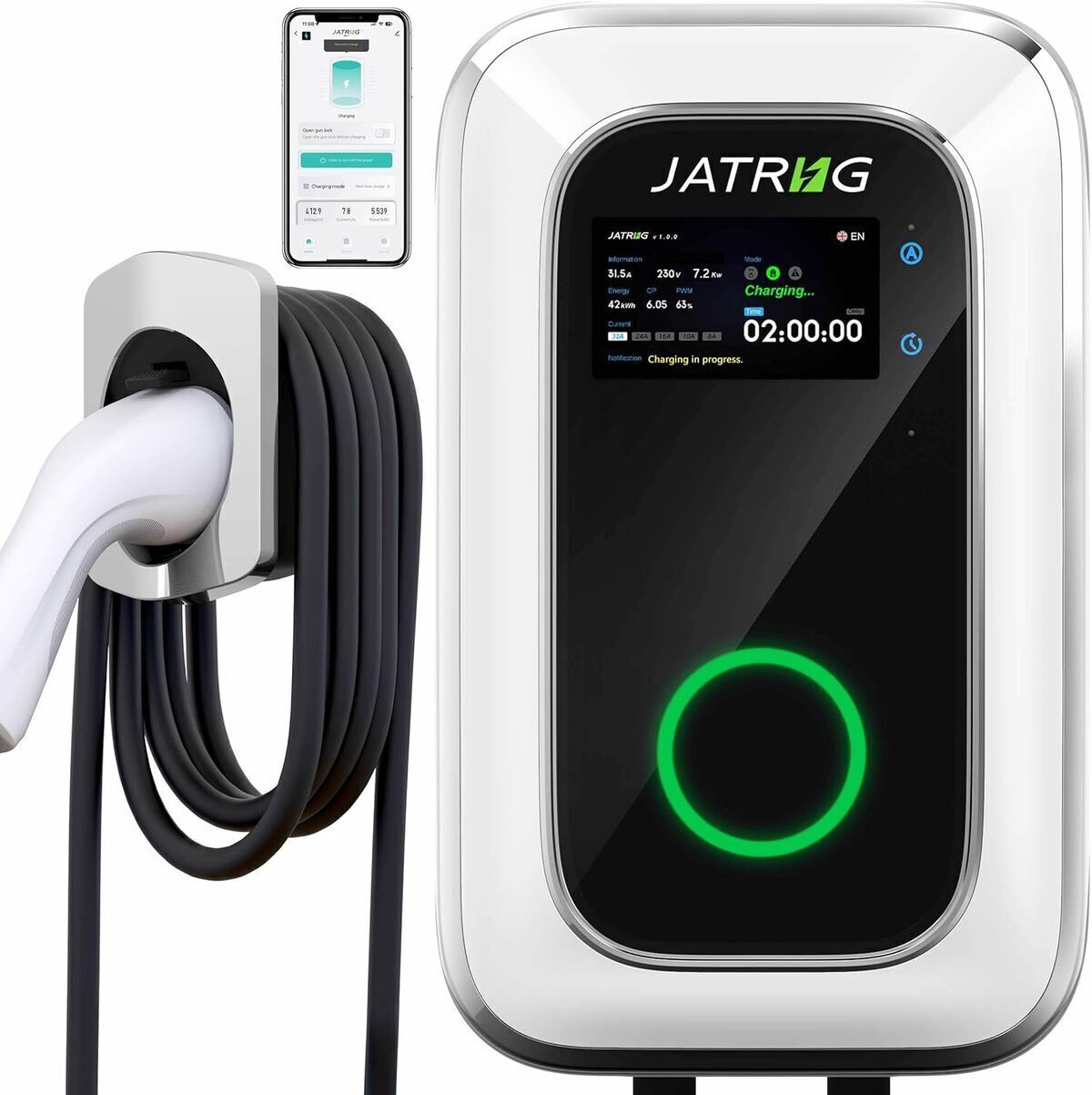 Test du chargeur EV FoxEss 7, 3 KW : performance et intelligence