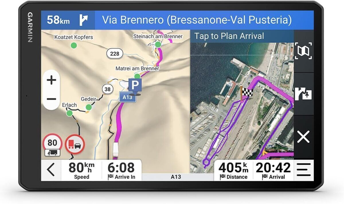 Test du Garmin dēzl LGV720 : le GPS idéal pour poids lourds