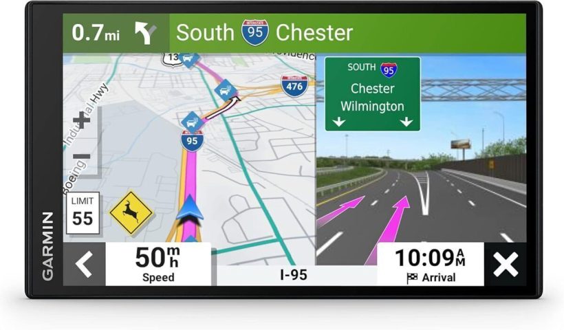 Test du Garmin DriveSmart 76 : gPS auto haute résolution avec assistance vocale
