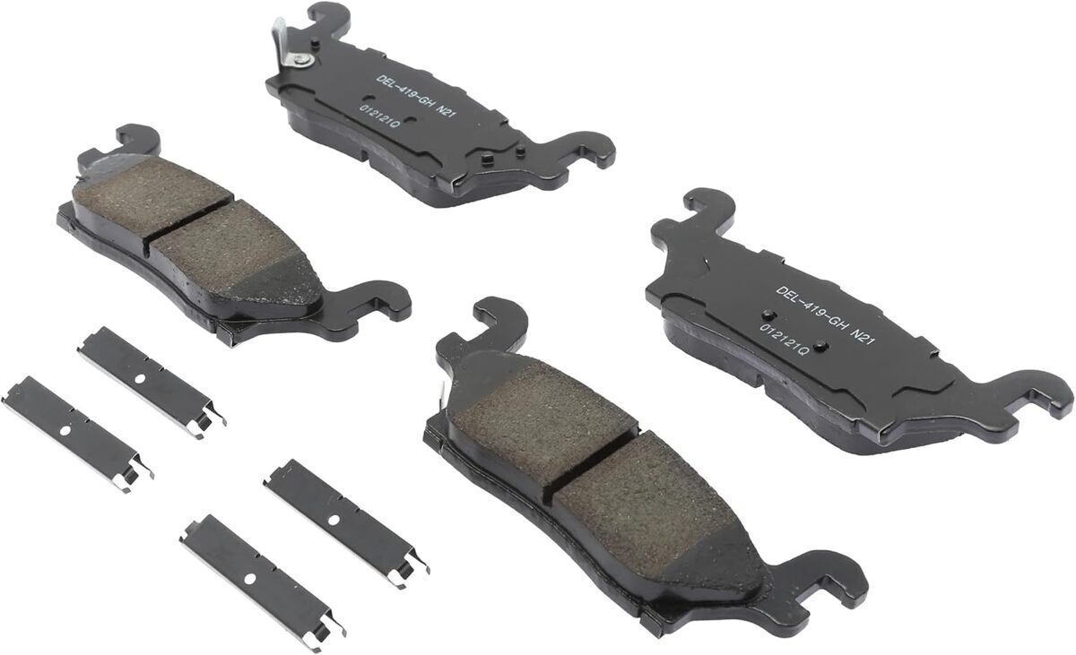 Test du kit de plaquettes de frein arrière ACDelco 17D1120CHF1