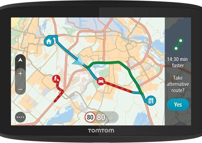 Test du TomTom GPS GO Essential : éviter les embouteillages avec trafic et Wi-Fi