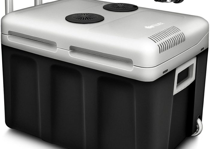 Test glacière électrique tillvex 40L anthracite : polyvalence et mobilité