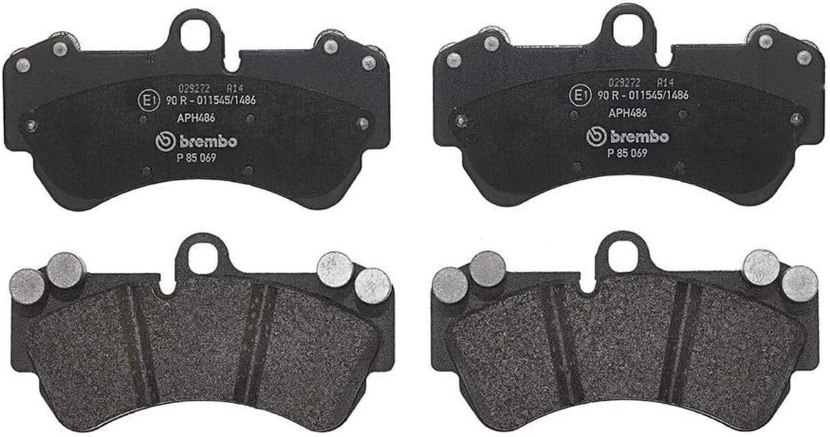 Test : plaquettes de frein avant Brembo P85069