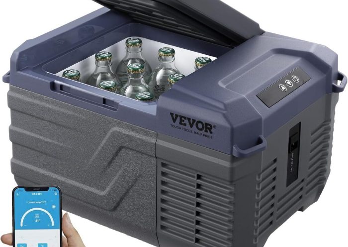Test : vEVOR réfrigérateur portable à compression 9 L - performance en camping et voyage