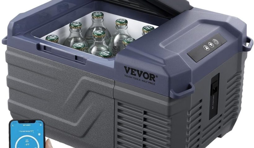 Test : vEVOR réfrigérateur portable à compression 9 L - performance en camping et voyage