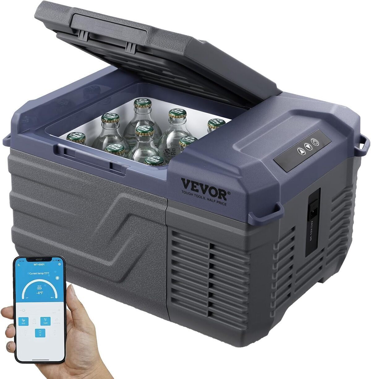 Test : vEVOR réfrigérateur portable à compression 9 L - performance en camping et voyage