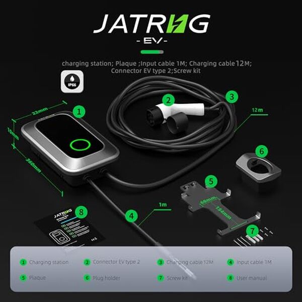 Découvrez notre test détaillé de la borne JATRHG S1, une station de charge 22kW performante pour véhicules électriques. Avis, caractéristiques et conseils d'installation. 