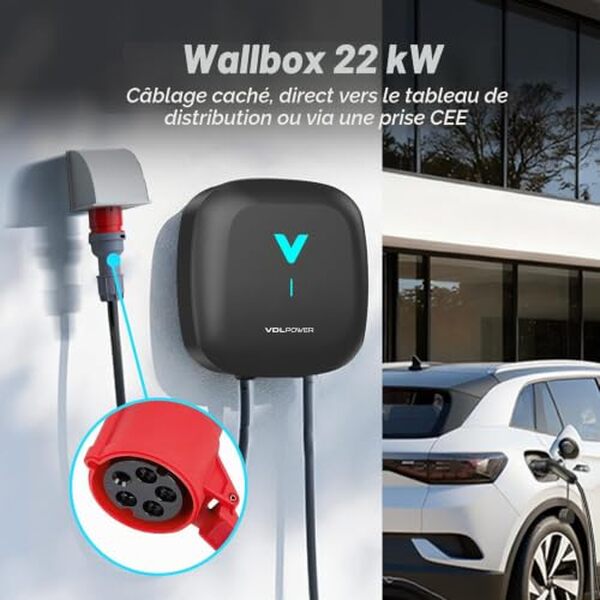 Découvrez notre test détaillé de la borne de recharge VDLPOWEREU 22kW avec application mobile et câble 6m. Performances, installation et avis d'utilisateur. 