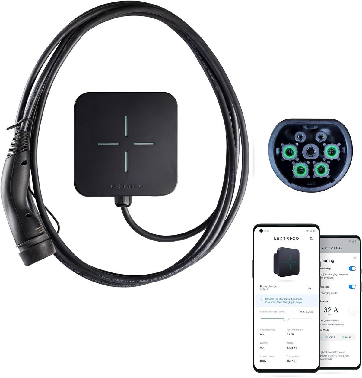 Test : borne de recharge intelligente LEKTRI·CO Home 22 KW pour VE