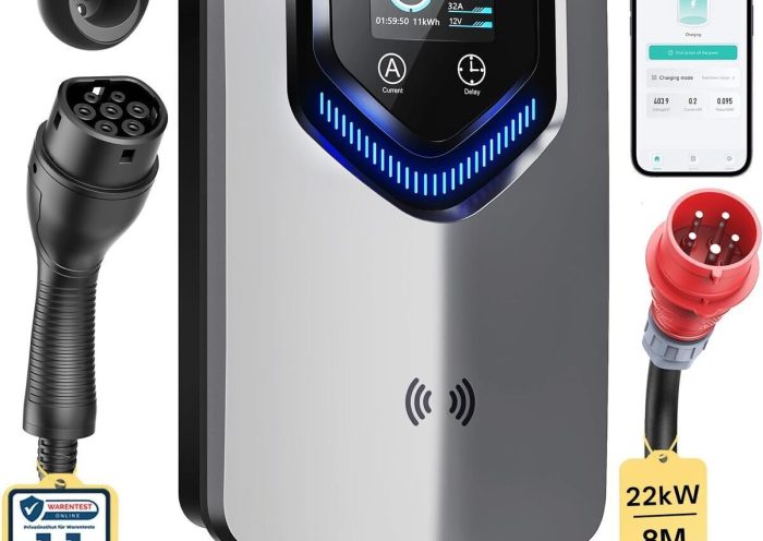 Test de la borne de recharge 22kW avec app : efficacité assurée