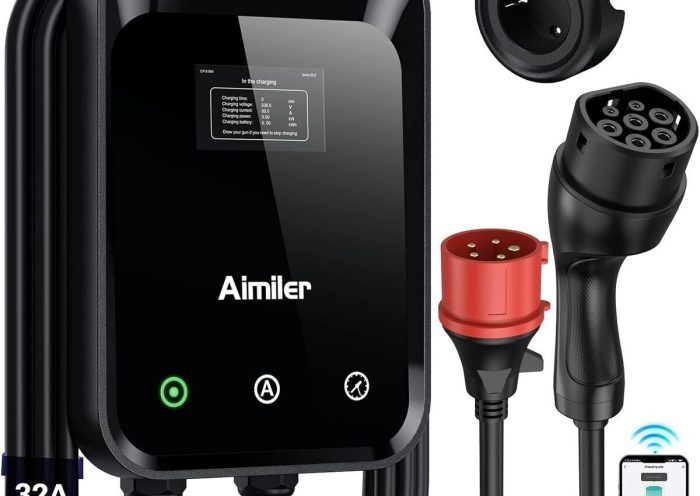 Test de la borne de recharge Aimiler 22kW : performance et connectivité