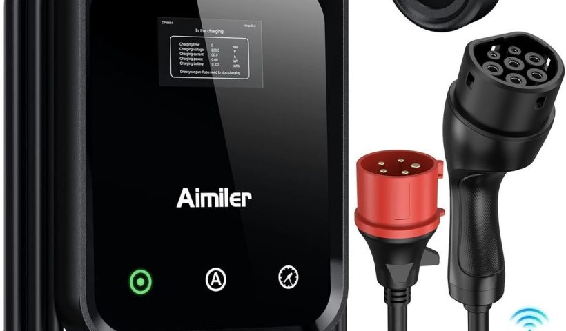 Test de la borne de recharge Aimiler 22kW : performance et connectivité