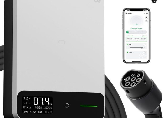 Test de la borne de recharge dé 7kW avec app et câble type 2 : performance et innovation