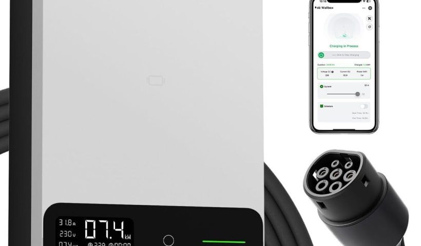 Test de la borne de recharge dé 7kW avec app et câble type 2 : performance et innovation