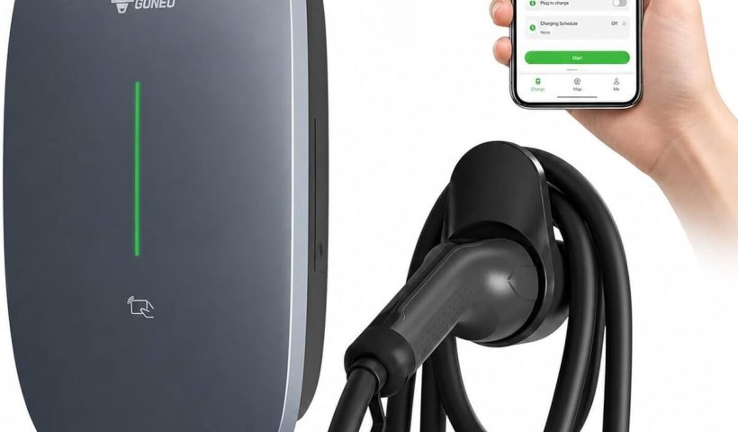 Test de la borne de recharge goneo 7kW pour véhicules électriques