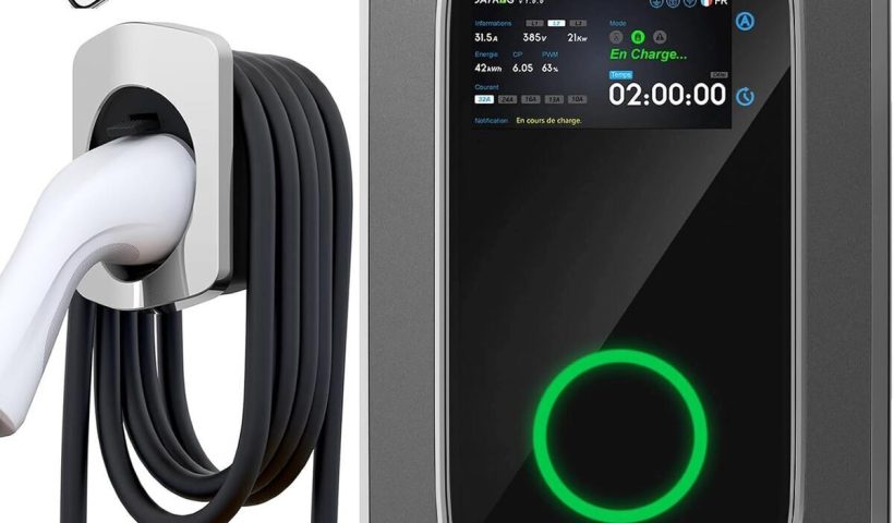 Test de la borne JATRHG S1 : station de charge 22kW pour véhicules électriques