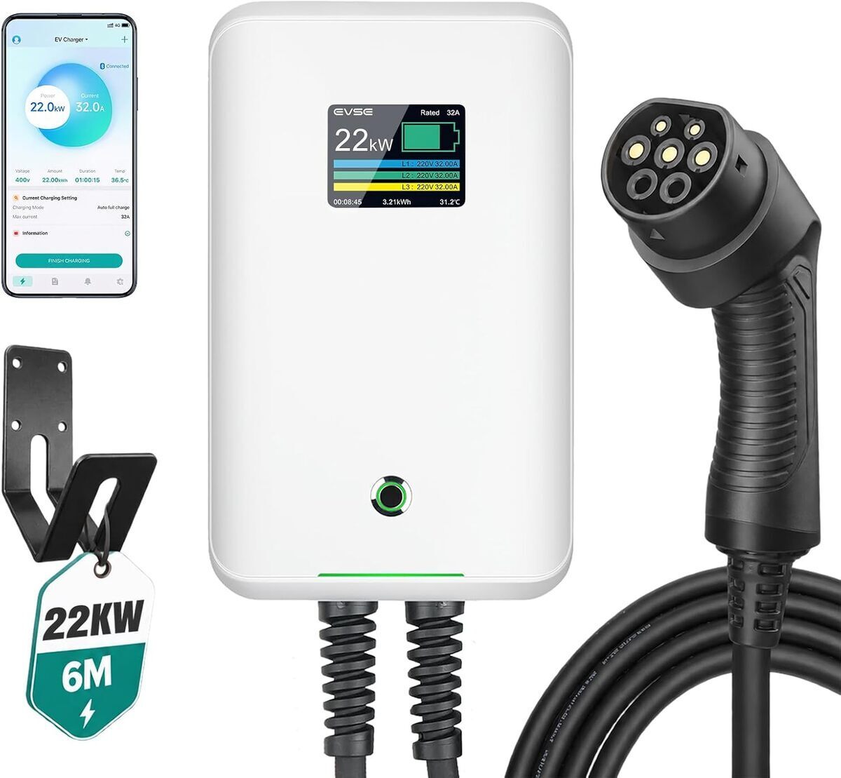 Test de la borne Morec 22KW : puissance et connectivité innovante