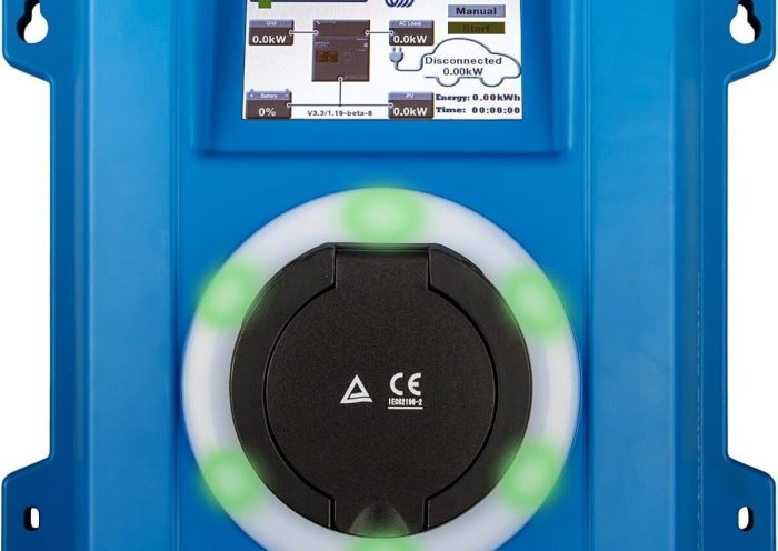 Test de la station de charge Victron Energy EV 22kW : performance et connectivité