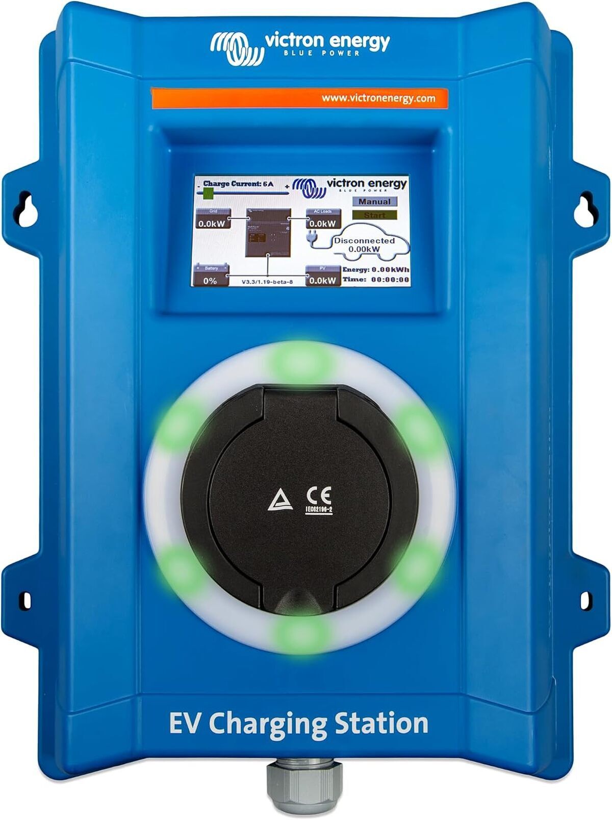 Test de la station de charge Victron Energy EV 22kW : performance et connectivité