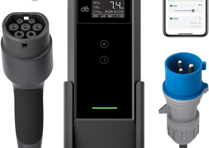 Test du chargeur EV APP 7kW : puissance et praticité