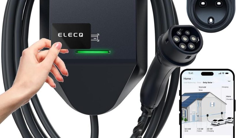 Test : elecq Wallbox 11kW intelligente avec app & RFID pour maison